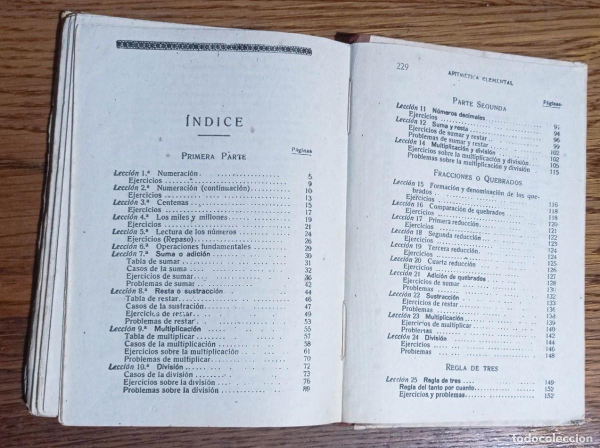 Libros de segunda mano: ARITMETICA PRIMER GRADO. ED BRU&Ntilde;O. MADRID 1958 - Foto 5