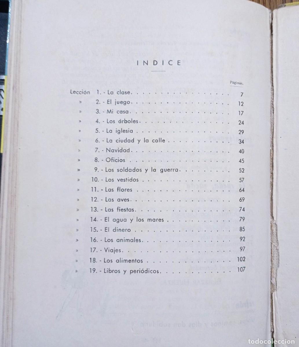 Libros de segunda mano: LENGUA ESPA&Ntilde;OLA GRADO ELEMENTAL 1&ordm; EDICIONES BRU&Ntilde;O 1961 - Foto 3