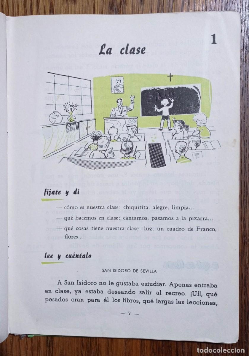 Libros de segunda mano: LENGUA ESPA&Ntilde;OLA GRADO ELEMENTAL 1&ordm; EDICIONES BRU&Ntilde;O 1961 - Foto 6