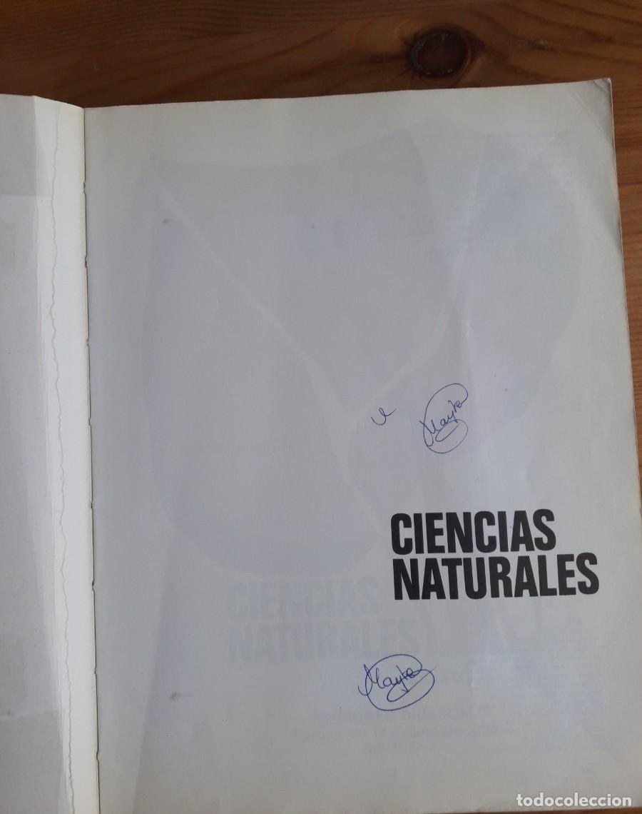 Libros de segunda mano: Ciencias Naturales. 1 BUP. - Foto 2