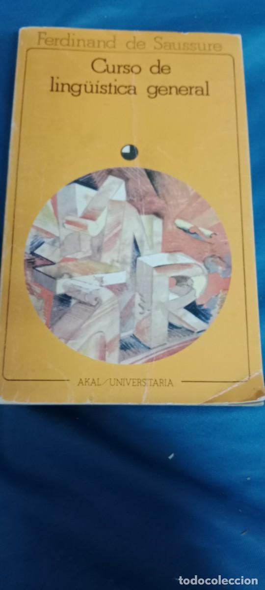 Libros de segunda mano: CURSO DE LING&Uuml;&Iacute;STICA GENERAL - FERDINAND DE SAUSSURE - ED. AKAL LIBRO TOP-09 - Foto 1