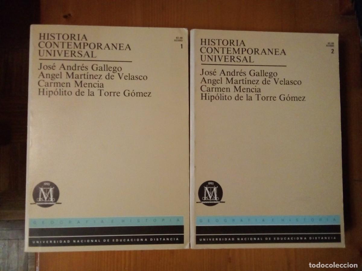 Second hand books: HISTORIA CONTEMPORANEA UNIVERSAL, JOSE ANDRES, UNED, UNIVERSIDAD NACIONAL DE EDUCACION A DISTANCIA