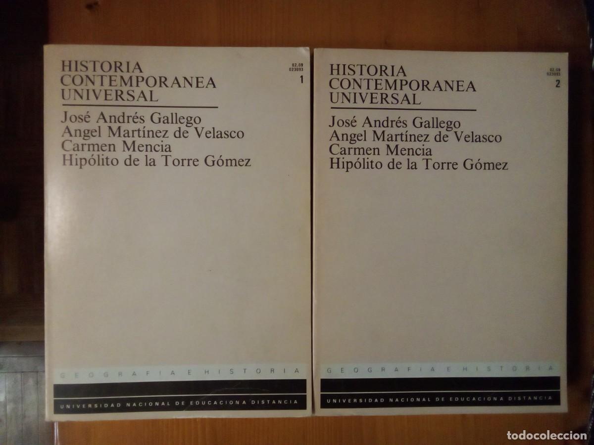 Gebrauchte B&uuml;cher: HISTORIA CONTEMPORANEA UNIVERSAL, JOSE ANDRES, UNED, UNIVERSIDAD NACIONAL DE EDUCACION A DISTANCIA