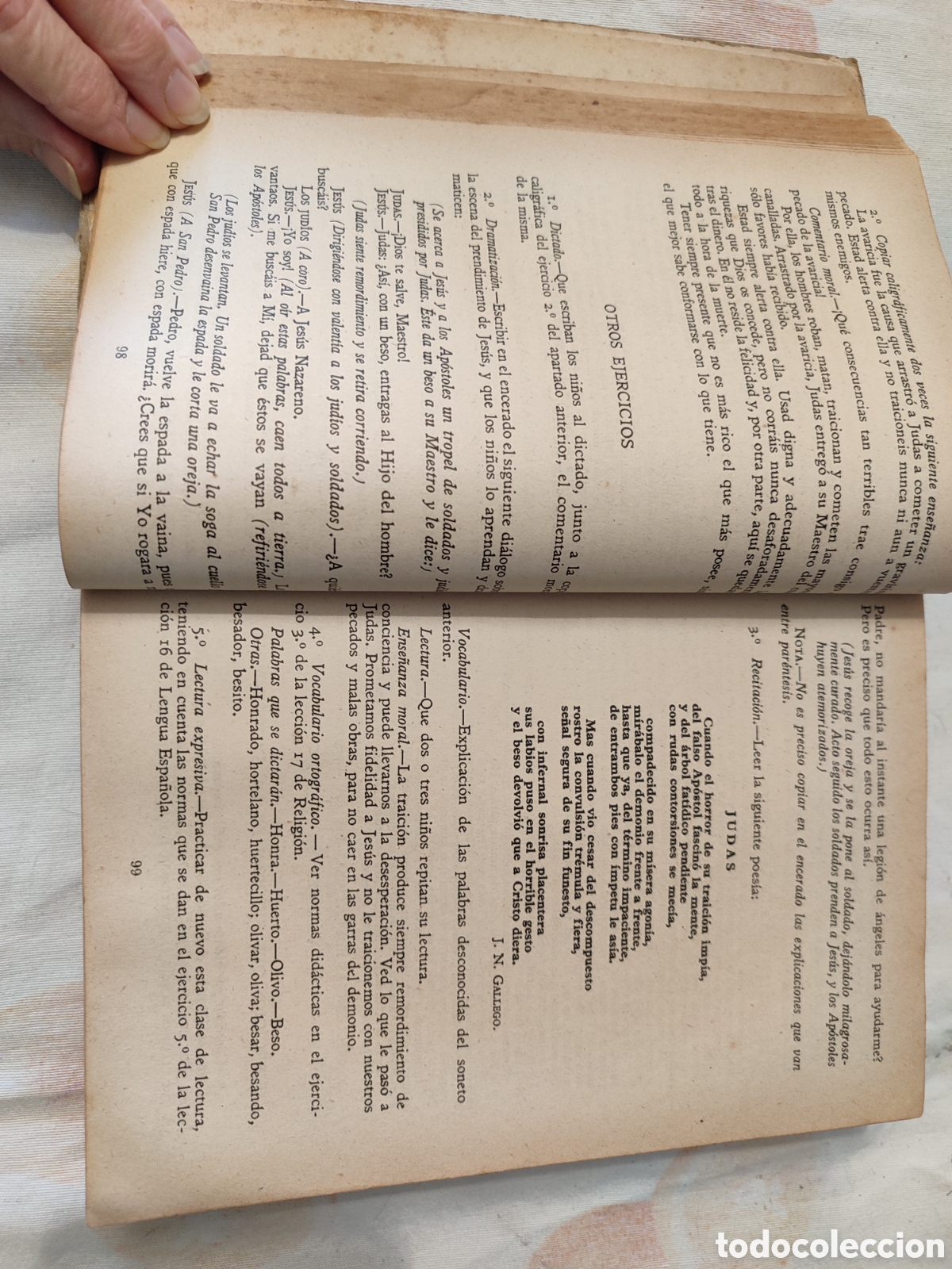 Libros de segunda mano: Libro del maestro. ALVAREZ. Sugerencias y ejercicios. 1962 - Foto 4