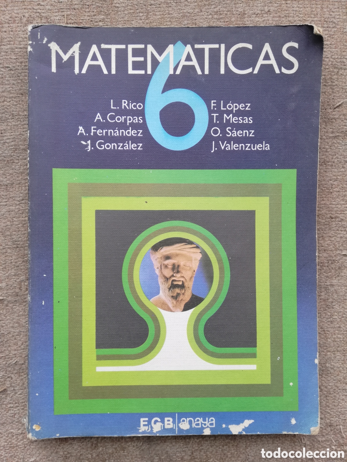 Libros de segunda mano: Matem&aacute;ticas 6 6&ordm;. E.G.B. EGB Editorial Anaya