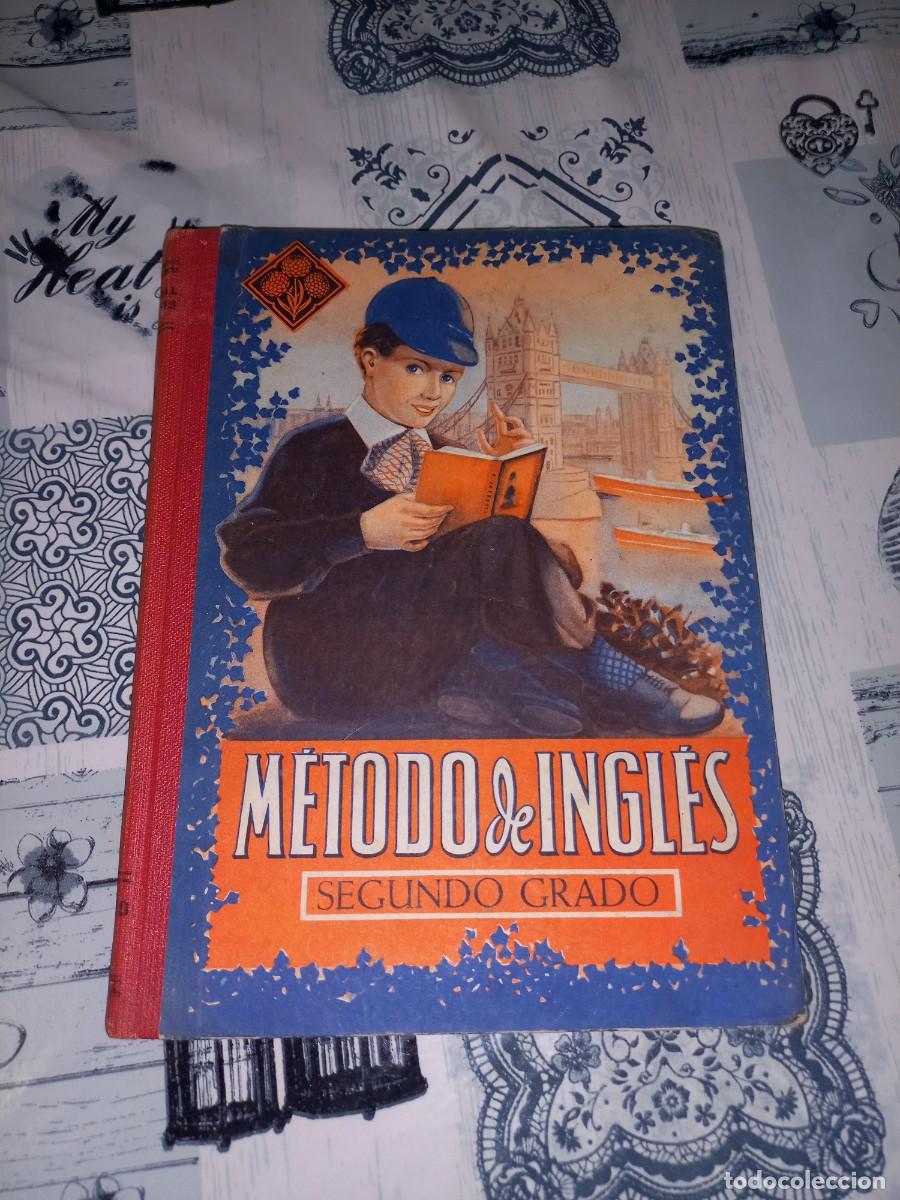 Libros de segunda mano: M&Eacute;TODO DE INGL&Eacute;S, SEGUNDO GRADO - EDELVIVES 1948 - Foto 1