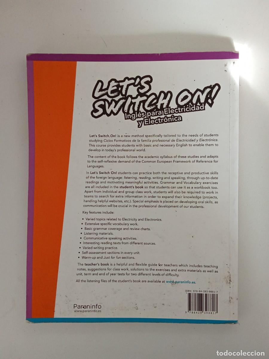 Libros de segunda mano: Let&rsquo;s switch on! Ingl&eacute;s para electricidad y electr&oacute;nica - Foto 4