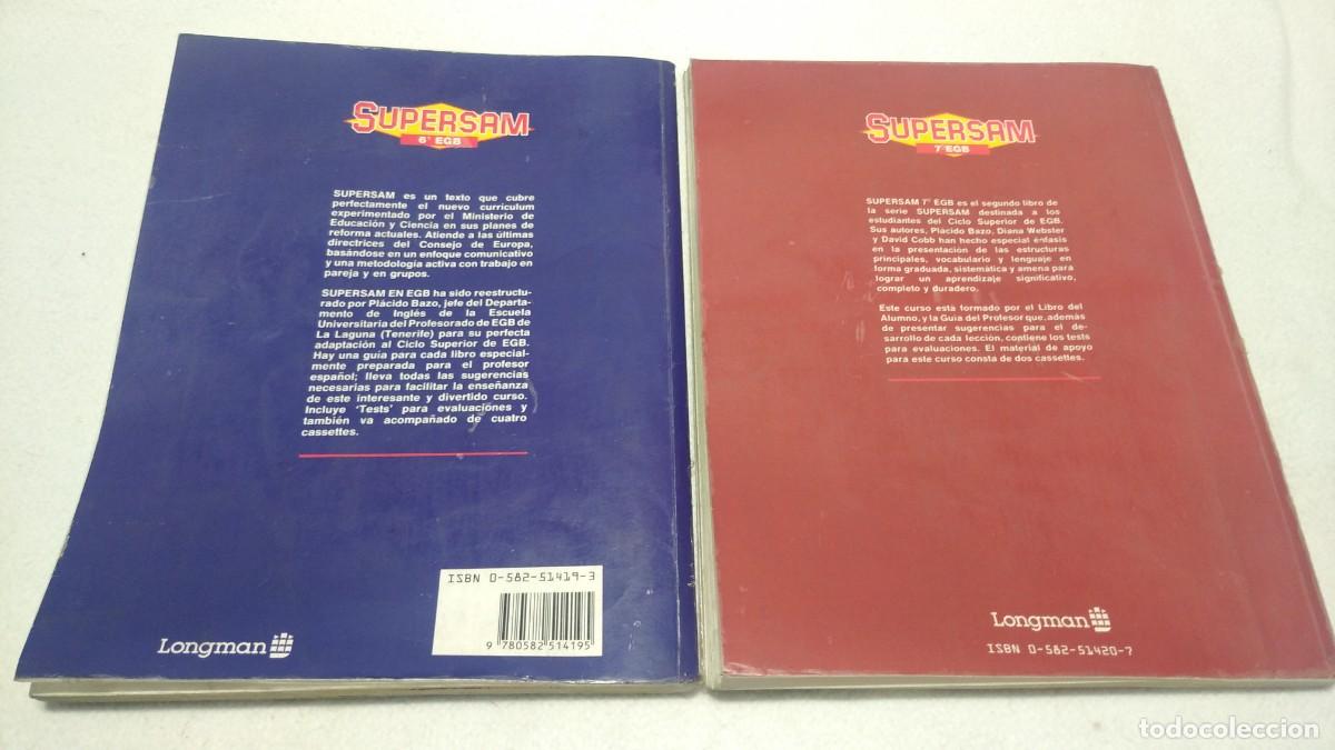 Libros de segunda mano: Supersam 6 y 7 EGB - Longman. - Foto 2