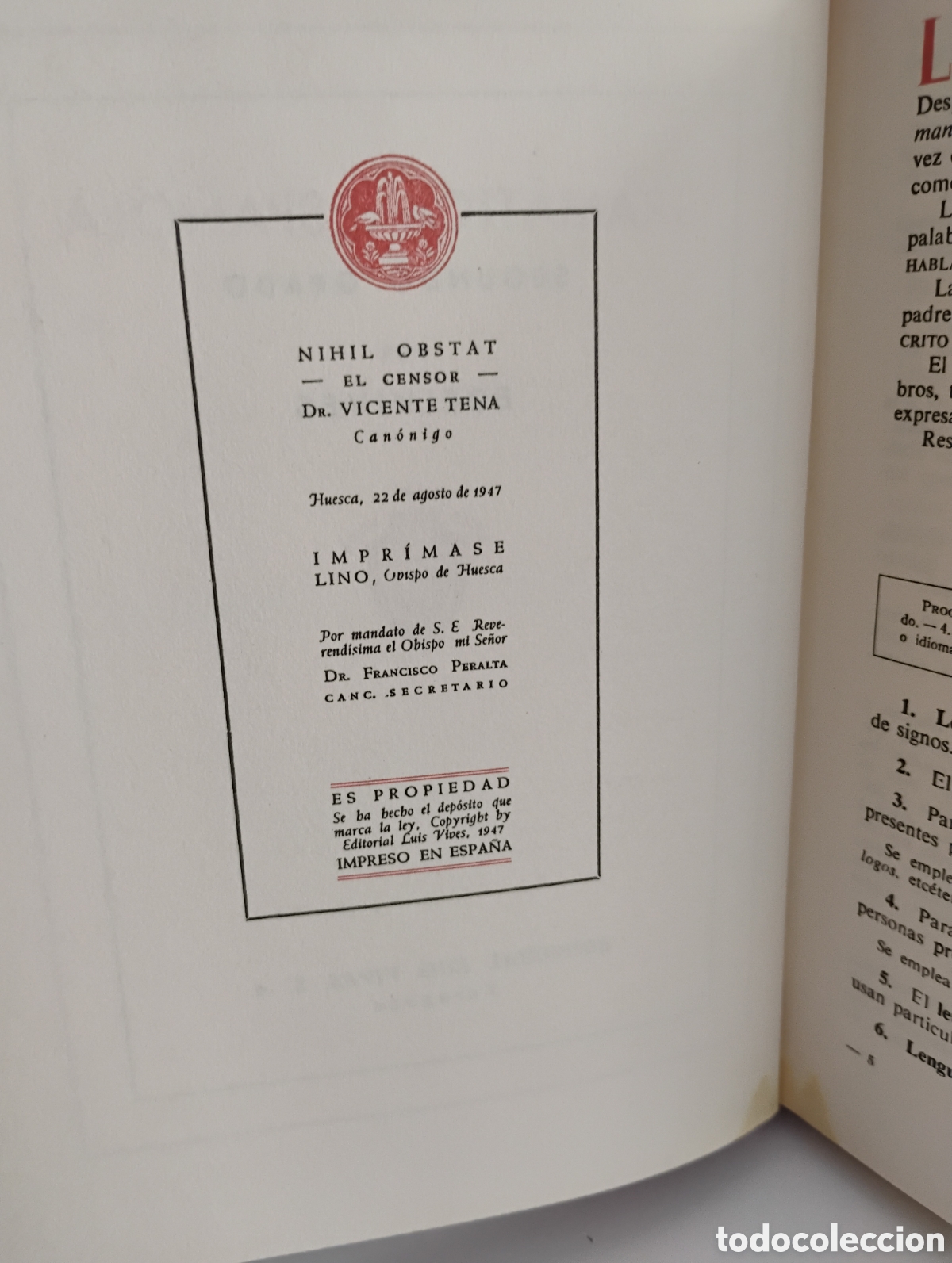 Libros de segunda mano: Libro antiguo Gram&aacute;tica Segundo Grado - Foto 3