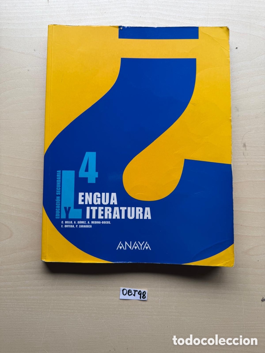 Libros de segunda mano: Libro lengua y literatura - Foto 1