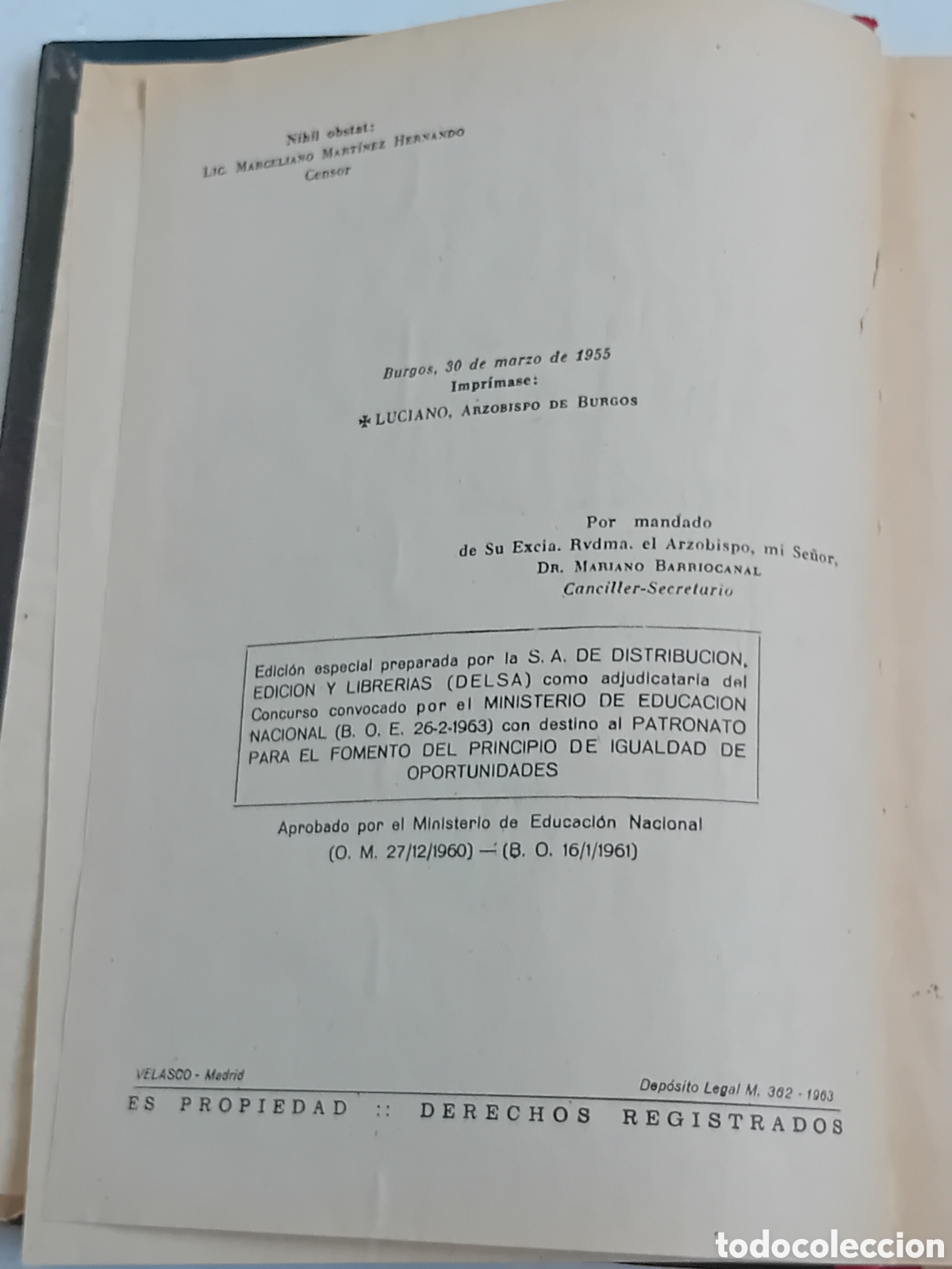 Libros de segunda mano: LIBRO NUEVA ENCICLOPEDIA ESCOLAR A&Ntilde;O 1955 - Foto 3