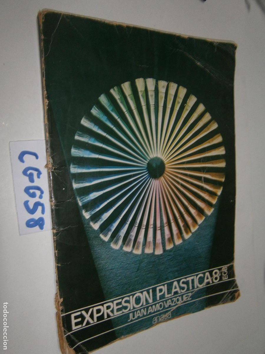 Libros de segunda mano: ANTIGUO LIBRO DE TEXTO - EXPRESION PLASTICA 8&ordm; - Foto 1