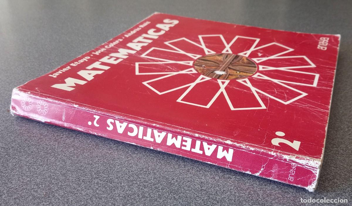 Libros de segunda mano: Matem&aacute;ticas 2 Anaya Javier Etayo - Foto 2