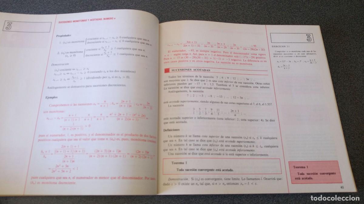 Libros de segunda mano: Matem&aacute;ticas 2 Anaya Javier Etayo - Foto 8