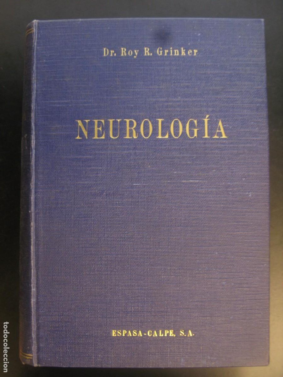 Libros de segunda mano: NEUROLOGIA / ROY R. GRINKER - ESPASA CALPE - Foto 1