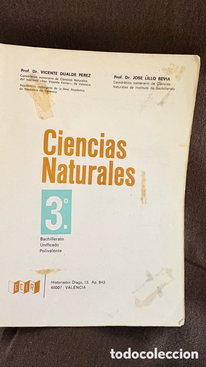 Libros de segunda mano: Ciencias naturales 3 BUP ECIR 1988 - Foto 7