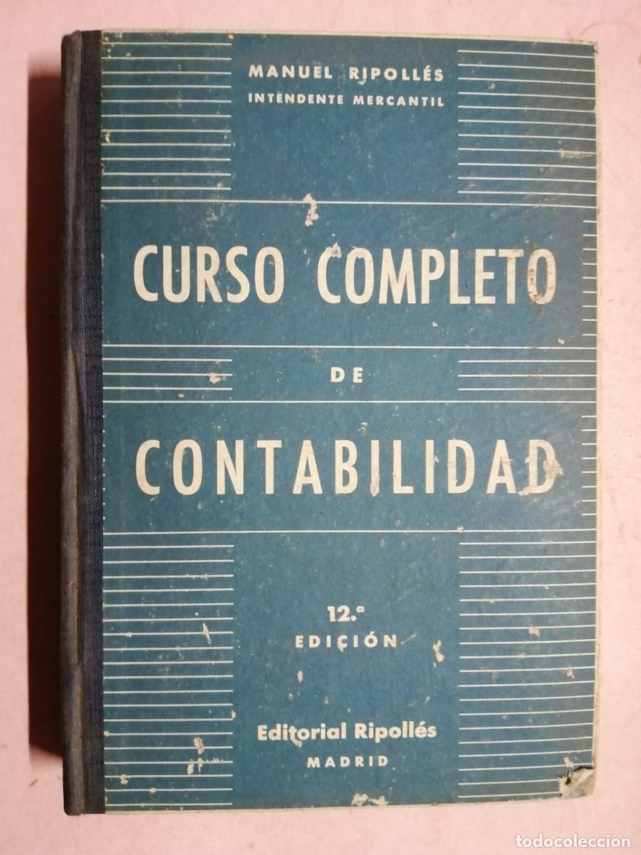 Libros de segunda mano: CURSO COMPLETO DE CONTABILIDAD (MANUEL REPOLLES) 1965 - Foto 1