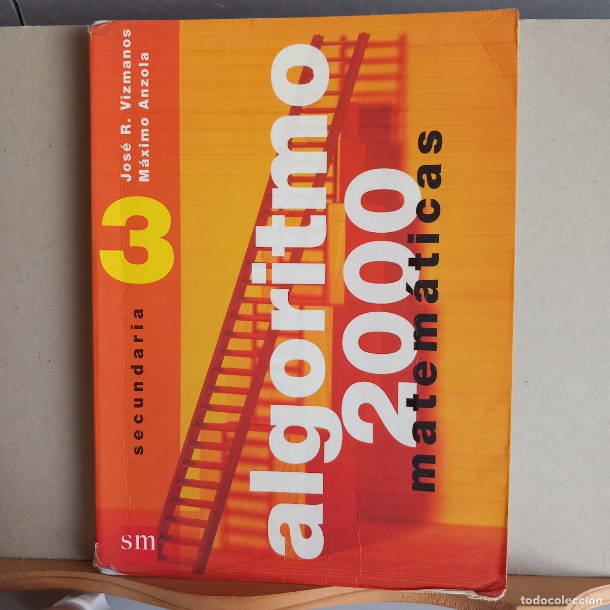 Libros de segunda mano: ALGORITMO 2000. Matematicas 3&deg; Secundaria. SM - Foto 1