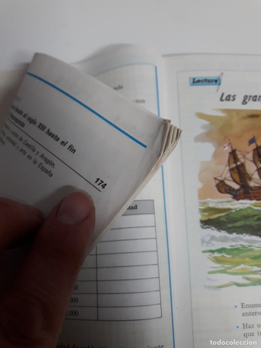 Libros de segunda mano: Antiguo libro de texto de Sociedad 6. EGB. Santillana. - Foto 2