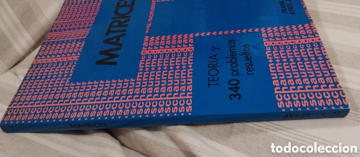 Libros de segunda mano: MATRICES. Frank Ayres, Jr. - Foto 2
