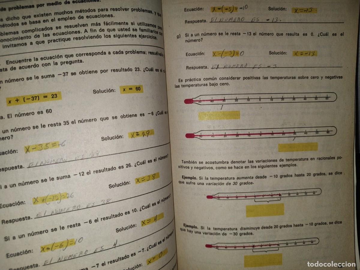 Libros de segunda mano: 213- SEGUNDO GRADO. MATEM&Aacute;TICAS SEP. PRIMERA PARTE . - Foto 7