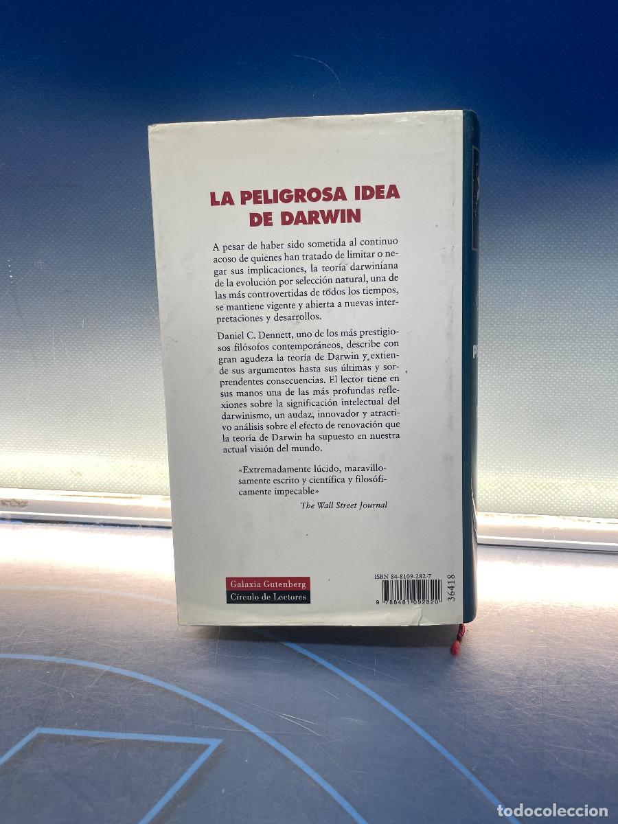Libros de segunda mano: Libro, La peligrosa idea de Darwin Daniel C. Dennett , Editorial Galaxia Gutenberg - Foto 2