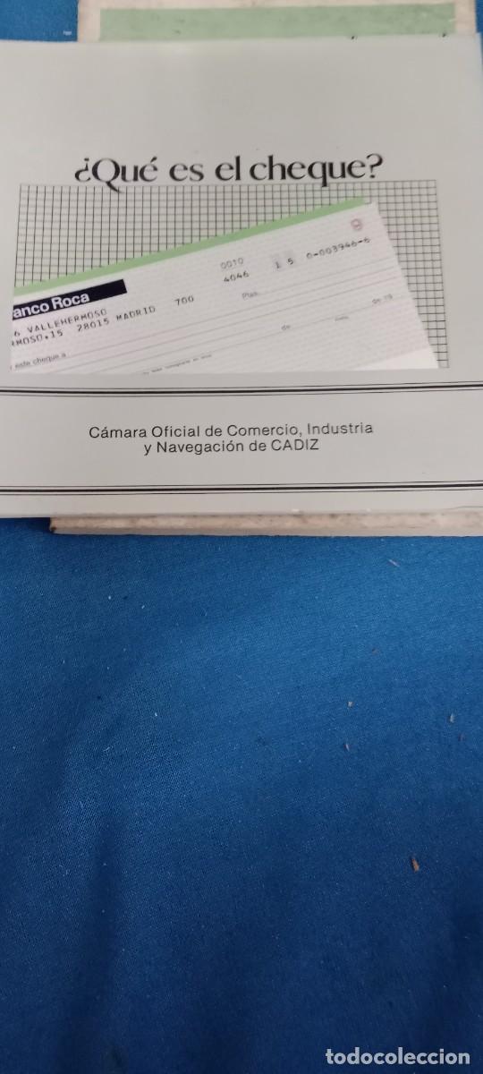Libros de segunda mano: QUE ES EL CHEQUE LIBRO G-5 - Foto 1