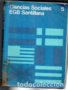Libros de segunda mano: Ciencias Sociales 5. EGB Santillana.