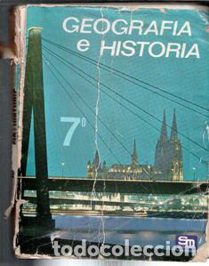 Libros de segunda mano: Geografia e historia 7 SM