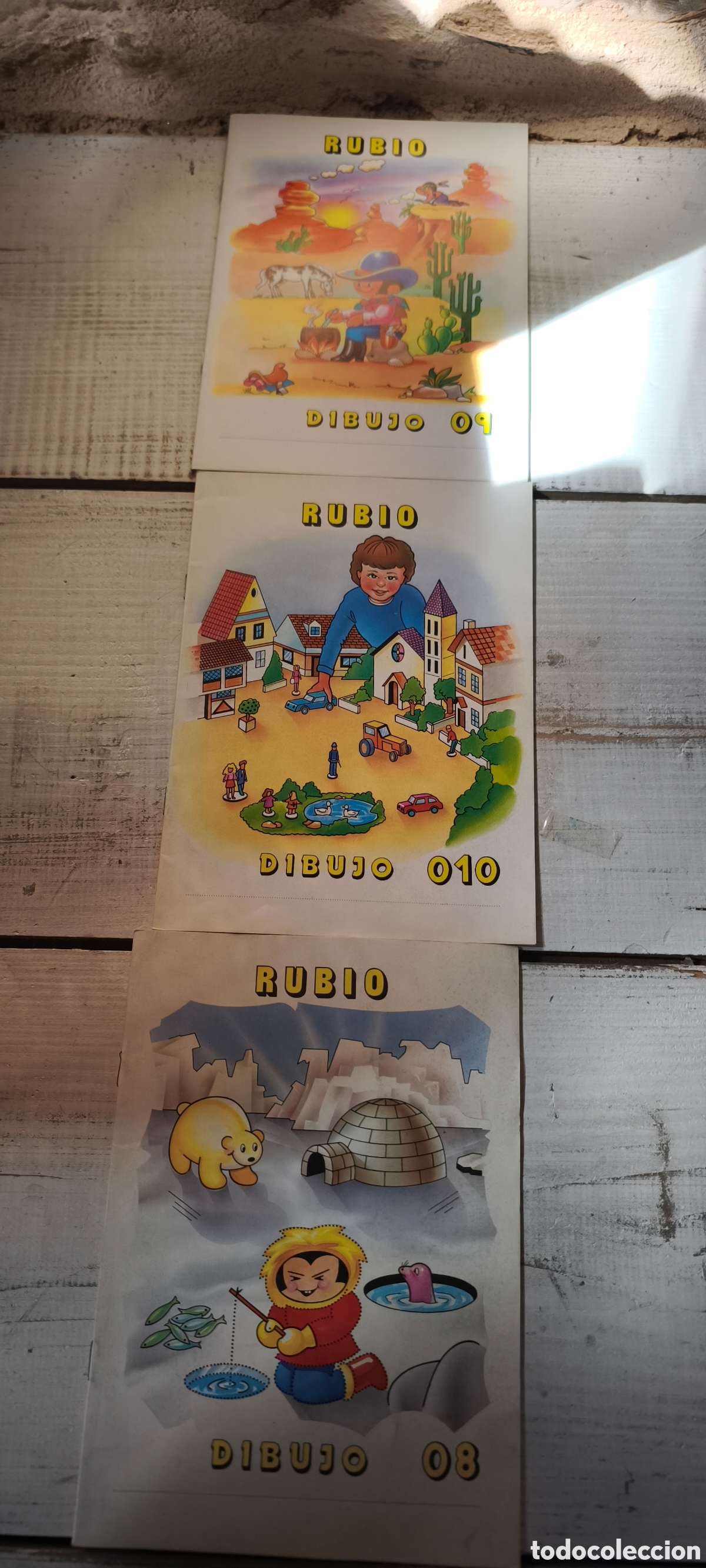 Libros de segunda mano: Lote Libros rubio dibujo