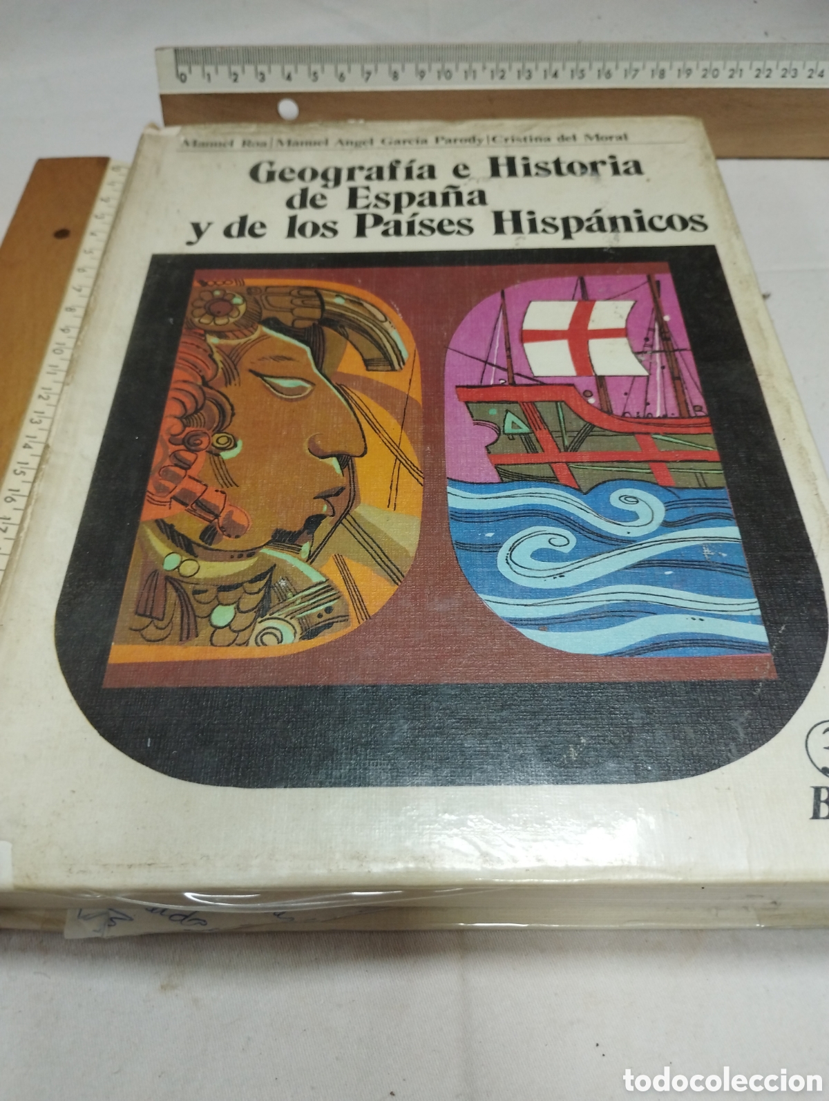 Libros de segunda mano: Geograf&iacute;a e historia de Espa&ntilde;a y de los pa&iacute;ses hisp&aacute;nicos, 3&deg; de BUP. Ediciones Didascalia, 1977