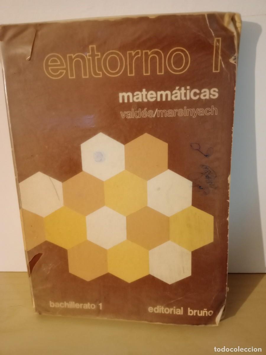Libros de segunda mano: Libro Matem&aacute;ticas Entorno 1 Bachillerato