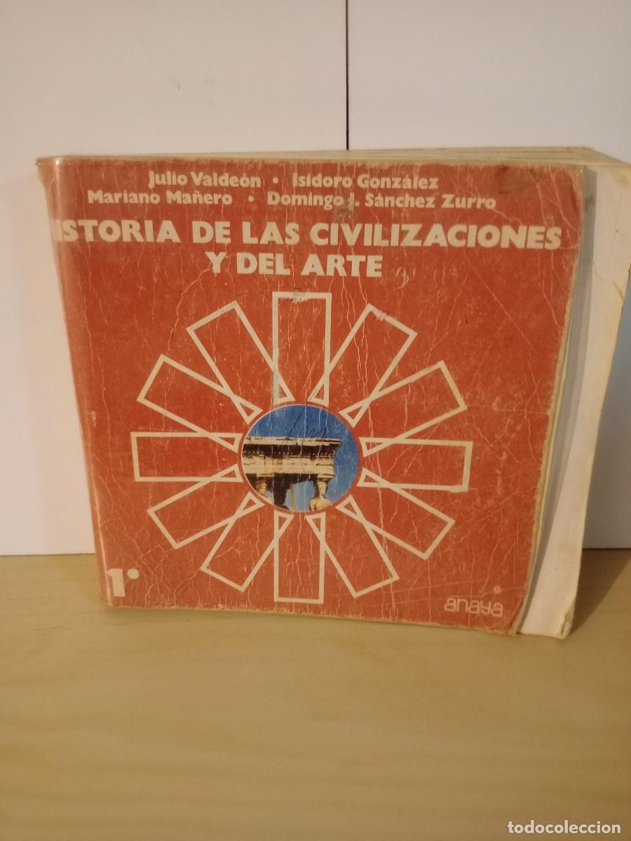 Libros de segunda mano: Libro Historia de las Civilizaciones y del Arte Anaya