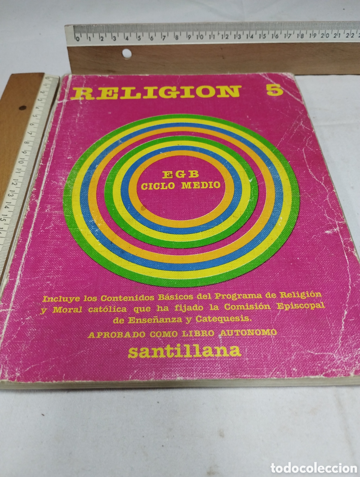Libros de segunda mano: Religi&oacute;n 5 EGB. Editorial Santillana, 1987