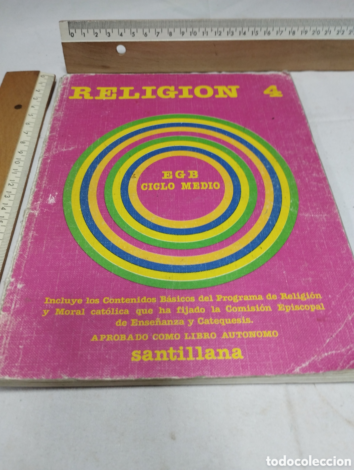 Libros de segunda mano: Religi&oacute;n 4 EGB. Editorial Santillana, 1984