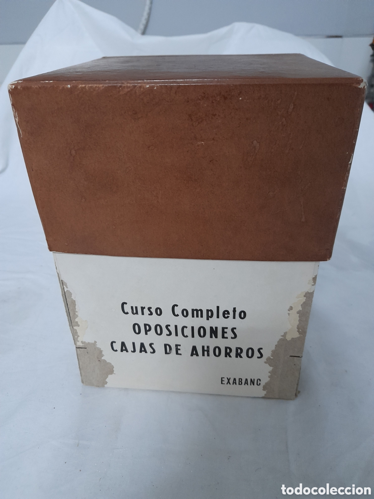 Libros de segunda mano: ANTIGUO CURSO COMPLETO PARA OPOSICIONES CAJAS DE AHORROS. A&Ntilde;O 1972. EXABANC