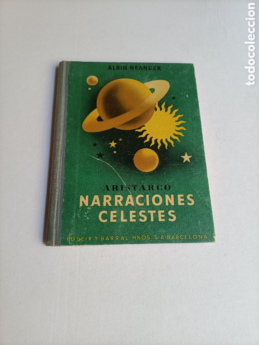 Libros de segunda mano: Aristarco Narraciones celestes. Albin Neander 1936 escuela ense&ntilde;anza