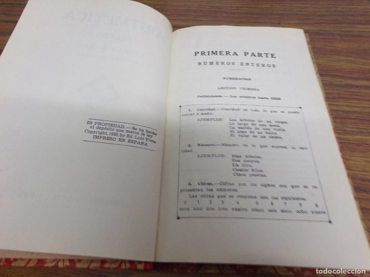 Libros de segunda mano: ARITMETICA PRIMER GRADO - Foto 3