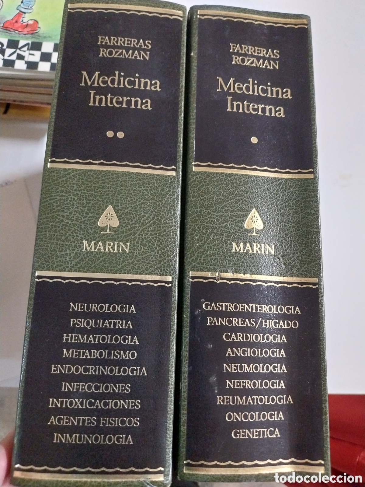 Libros de segunda mano: MEDICINA INTERNA FARRERAS/ROZMAN 2 TOMOS