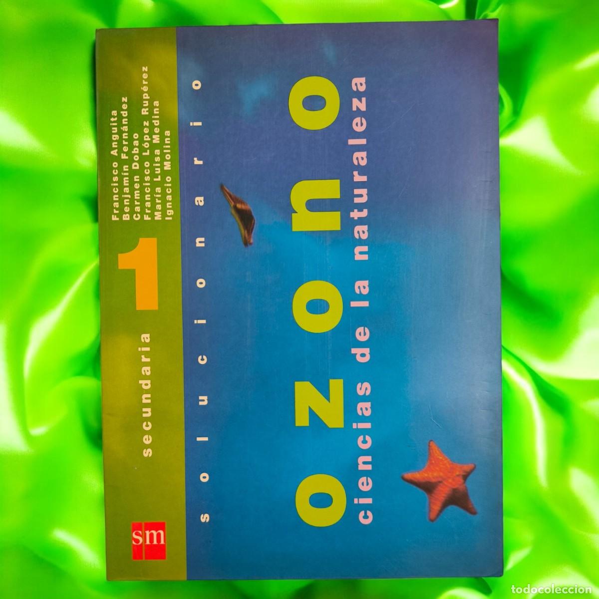 Libros de segunda mano: Solucionario Ciencias De La Naturaleza 1&ordm; ESO Ediciones SM Libro Escolar