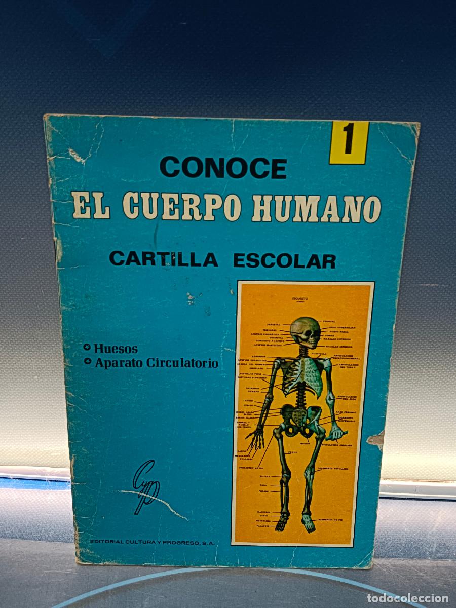 Libros de segunda mano: CONOCE EL CUERPO HUMANO, CARTILLA ESCOLAR, n&ordm;1 , EDI CULTURA Y PROGRESO, 1980