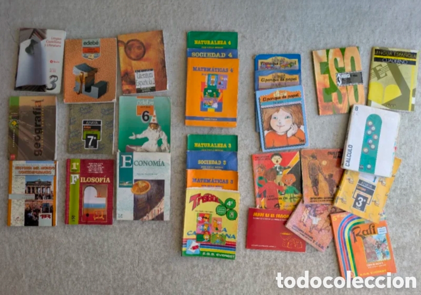 Libros de segunda mano: Lote de 28 libros EGB ESO BACHILLERATO COU ANTIGUO