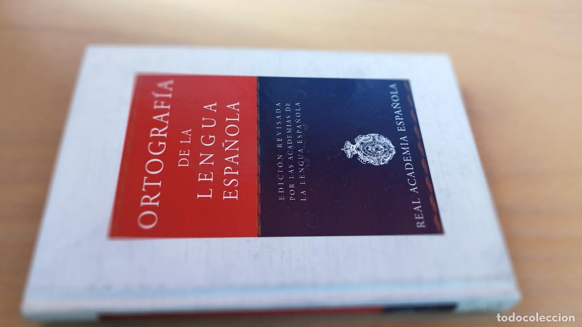 Libros de segunda mano: ORTOGRAFIA DE LA LENGUA ESPA&Ntilde;OLA / real academia / KARA 13-14 /