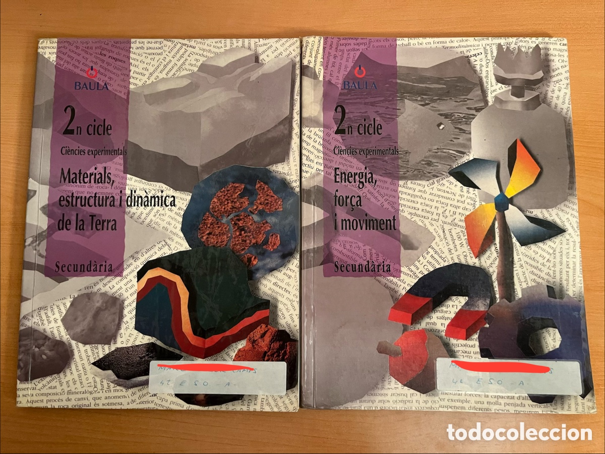 Libros de segunda mano: Ciencias Experimentales ESO Baula (2 libros)