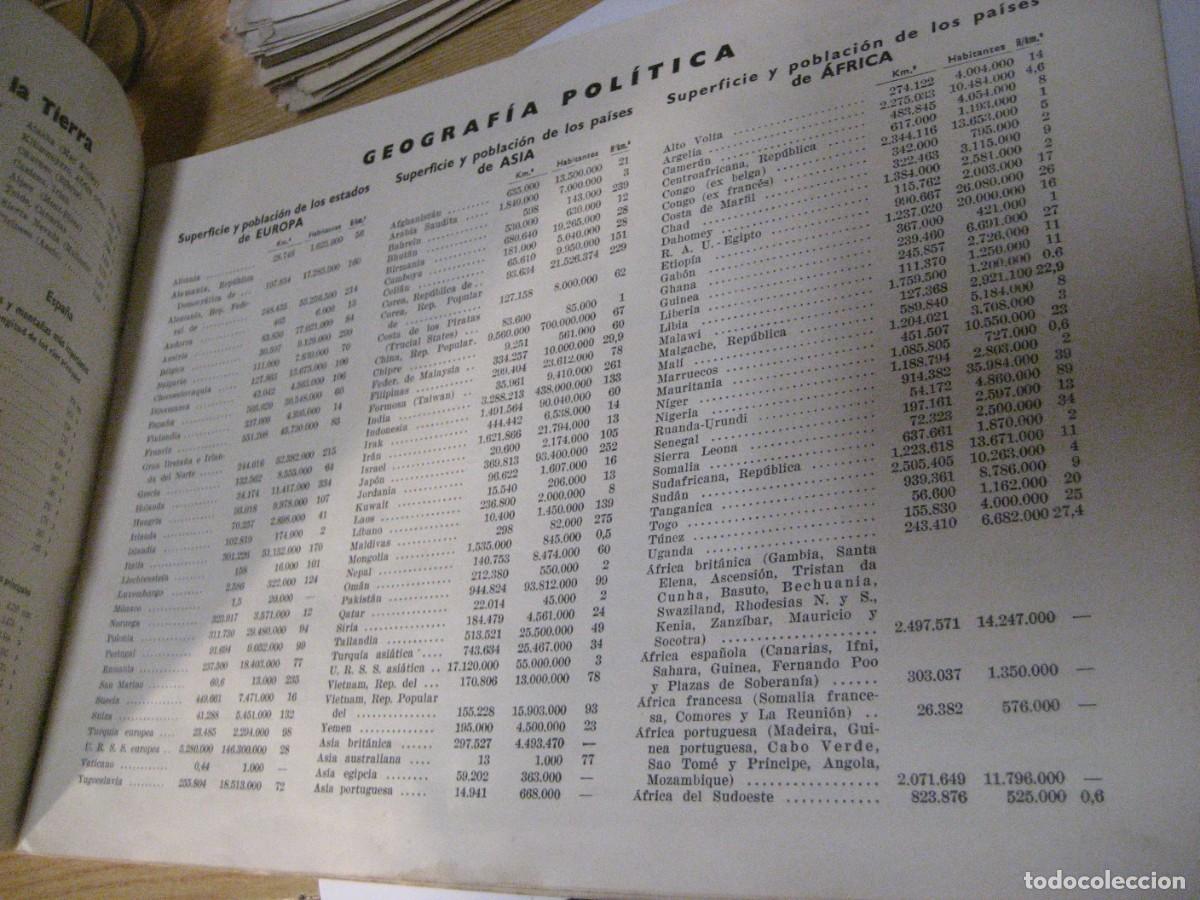 Libros de segunda mano: Atlas escolar Universal . Ed Seix barral 1964 - Foto 4
