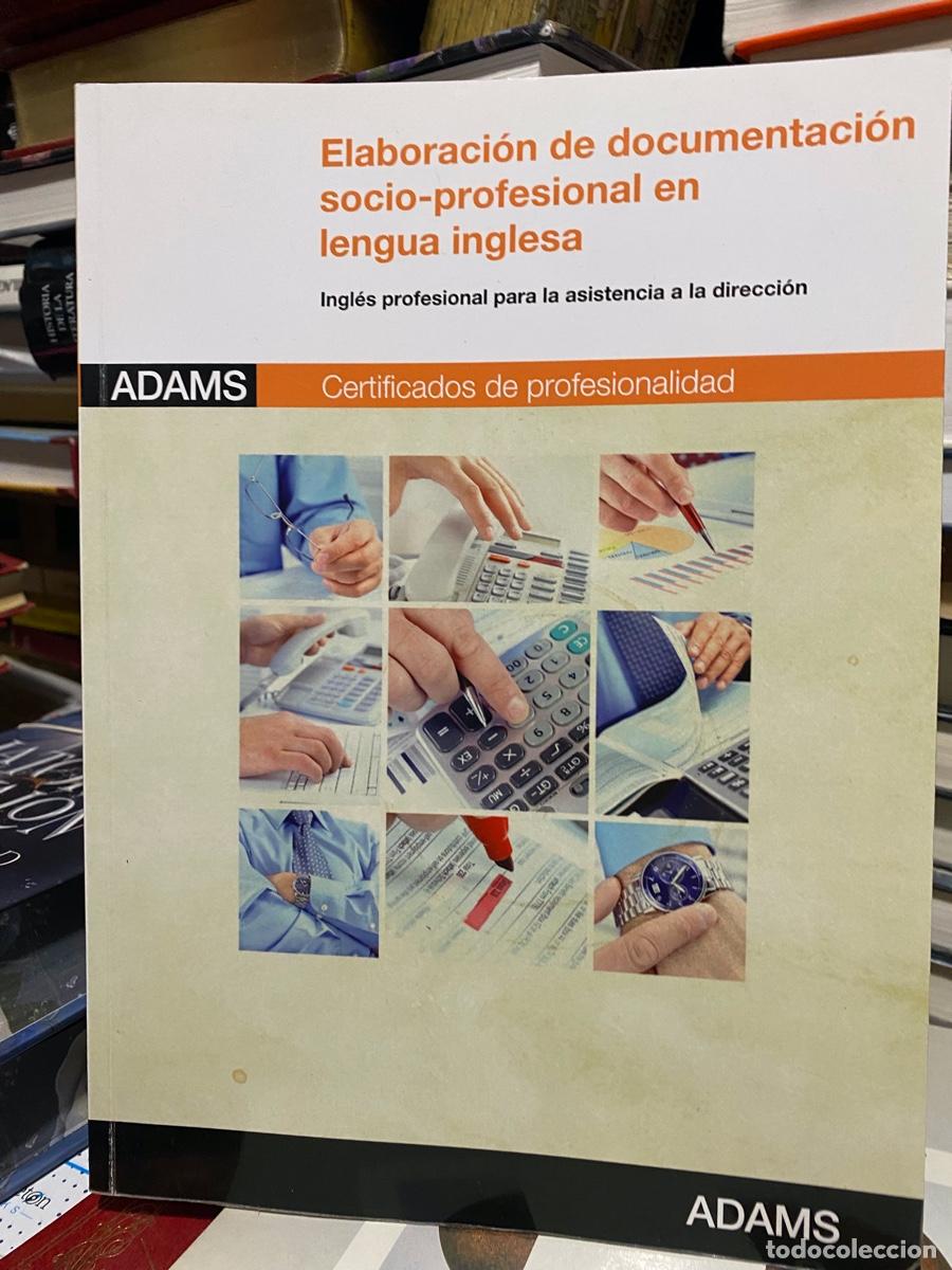 Livros em segunda m&atilde;o: elaboraci&oacute;n de documentaci&oacute;n socio profesional en lengua inglesa, edt. Adams