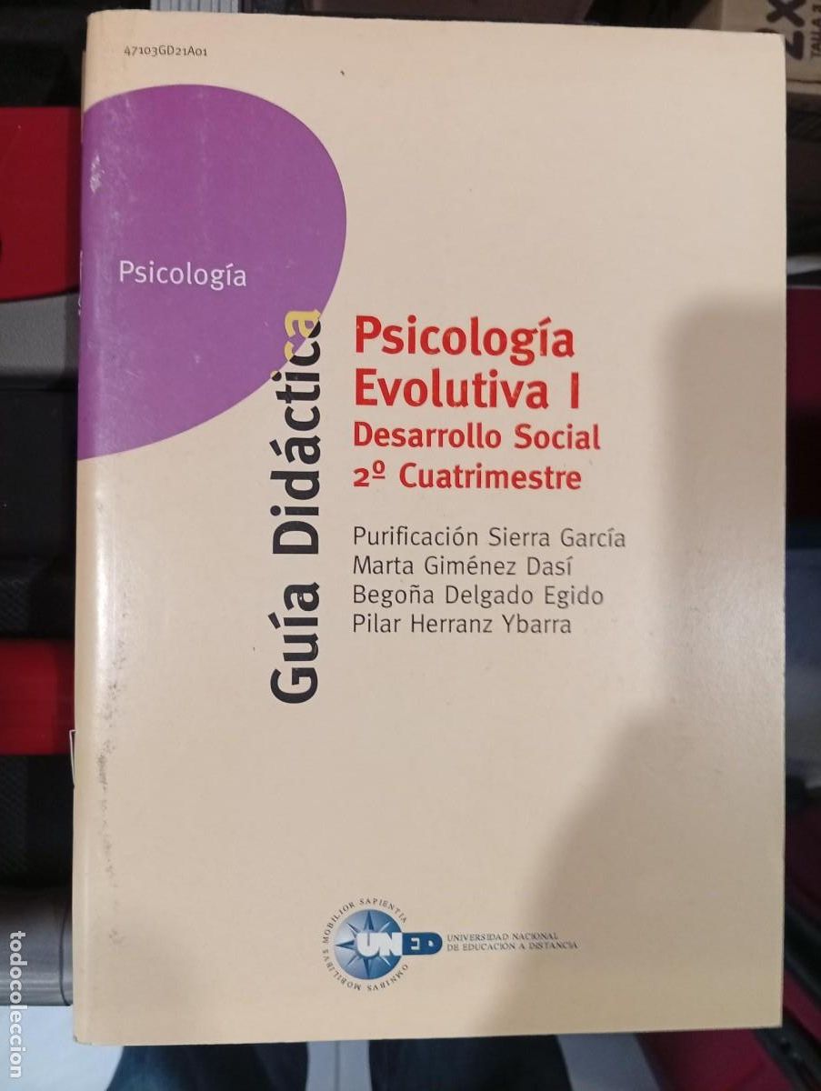 Libros de segunda mano: guia didactica psicologia evolutiva I desarrollo social 2&ordm; cuatrimestre p. sierra
