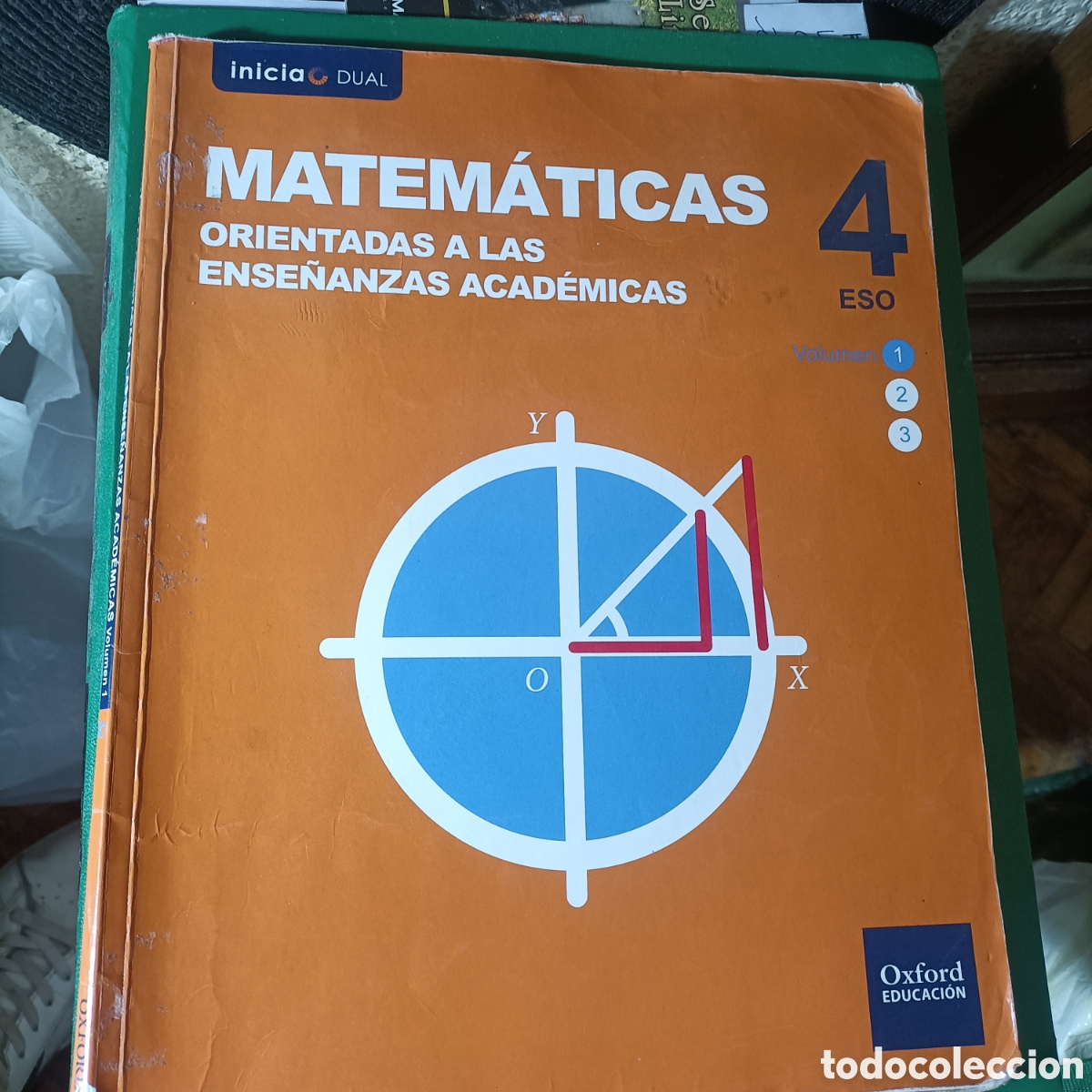 Libros de segunda mano: Matem&aacute;ticas inicia Oxford 4 eso volumen 1
