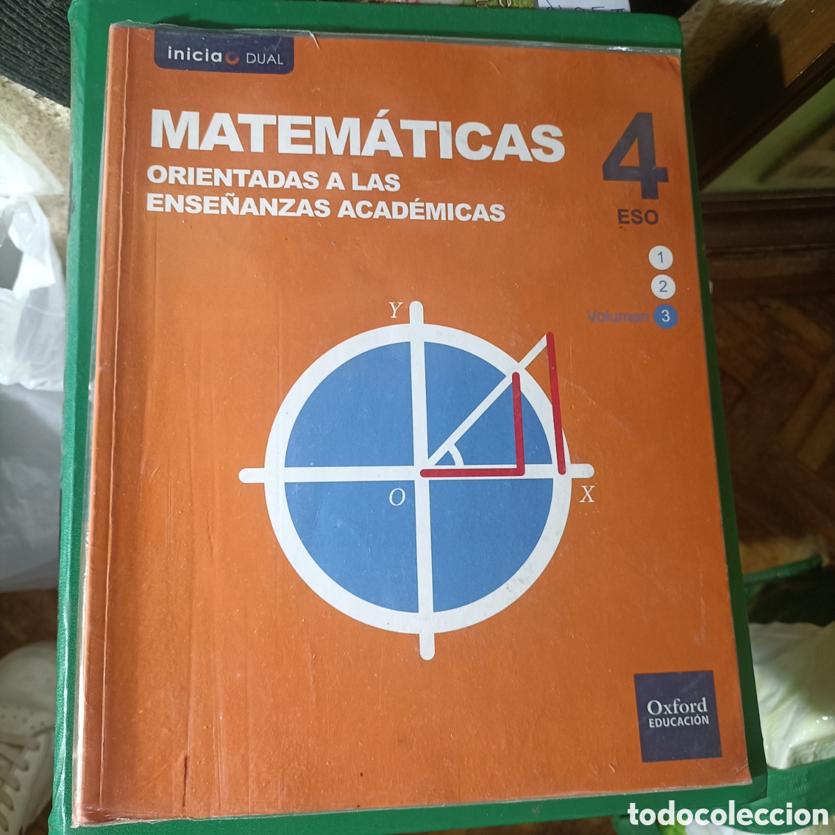 Libros de segunda mano: Matem&aacute;ticas inicia Oxford 4 eso volumen 3