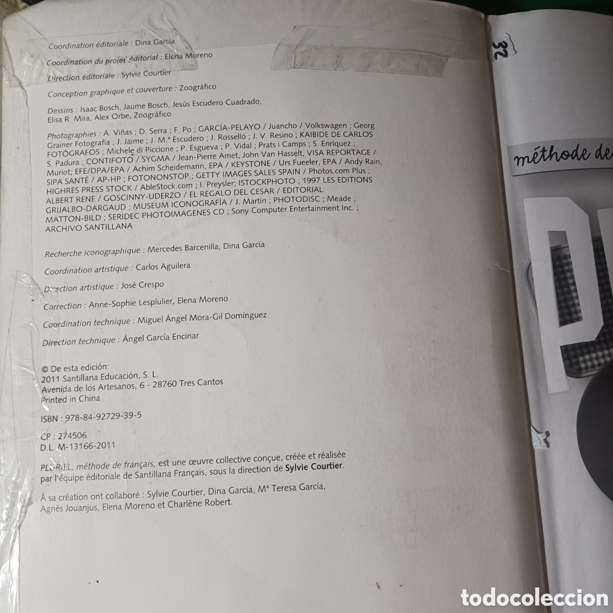 Libros de segunda mano: Pluriel 1eso Cahier DExercices metodo de franc&eacute;s - Foto 3